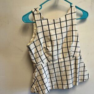Fitted Banana Republic Peplum Top